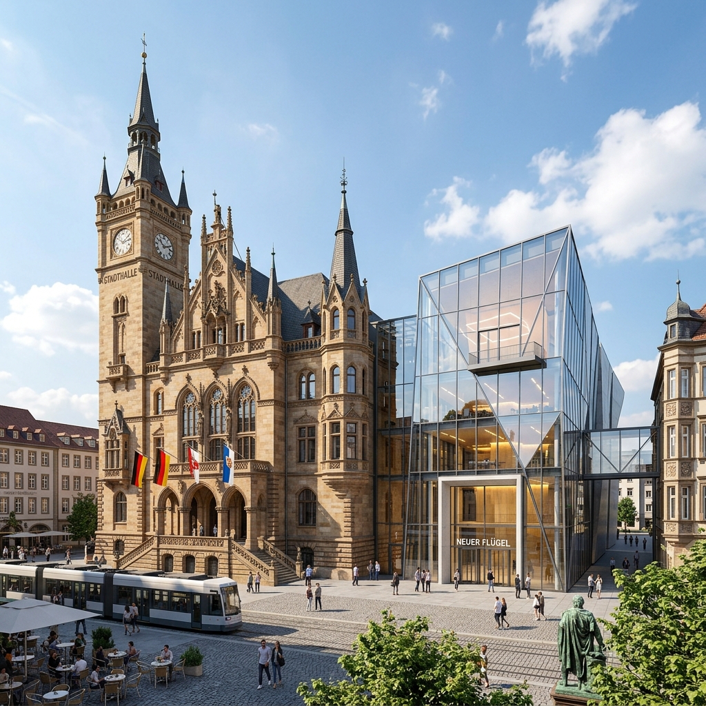 Sanierung "Historisches Rathaus" in Leipzig