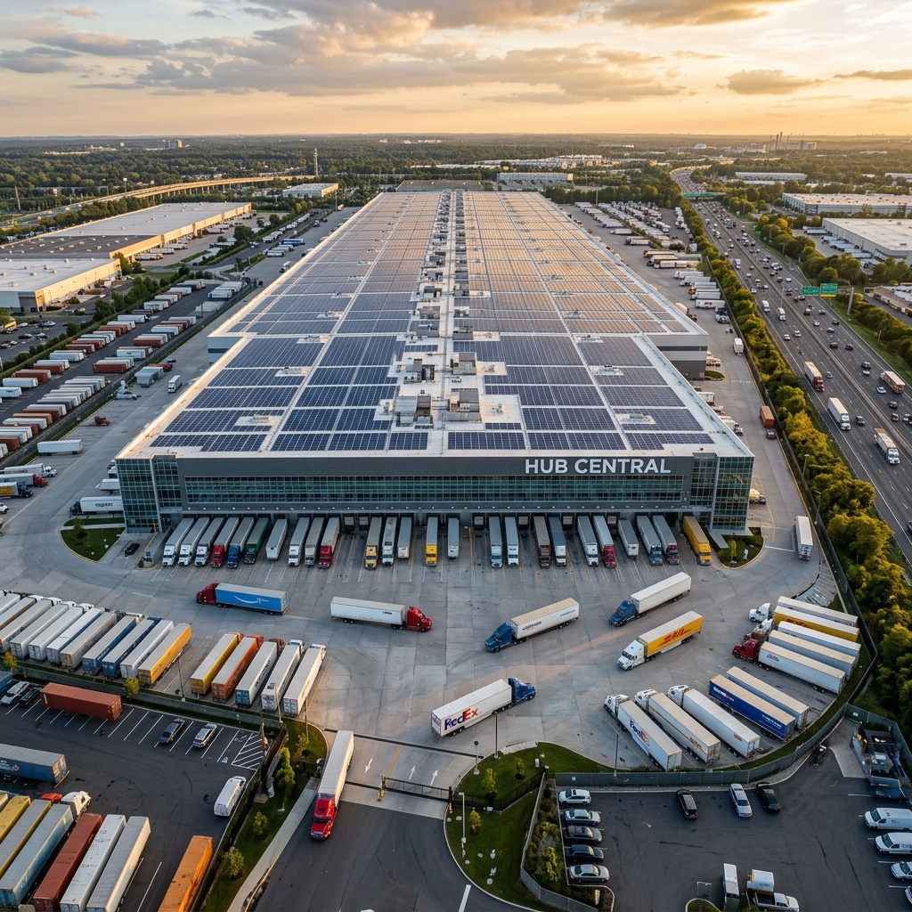Logistikzentrum "Hub Central" in Hannover